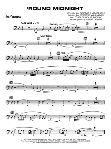 'Round Midnight: 4th Trombone