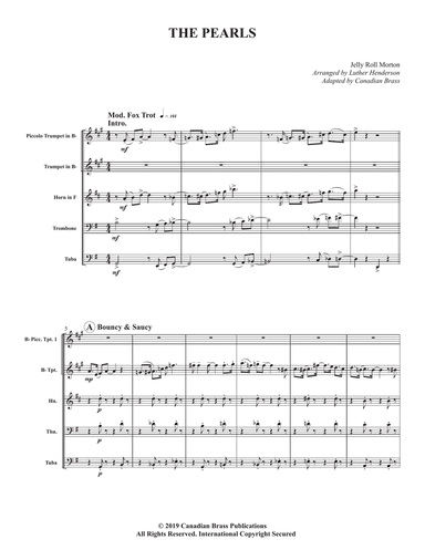 The Pearls - Full Score