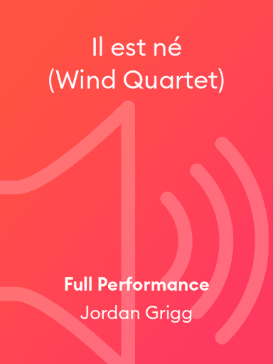 Il est né (Wind Quartet)