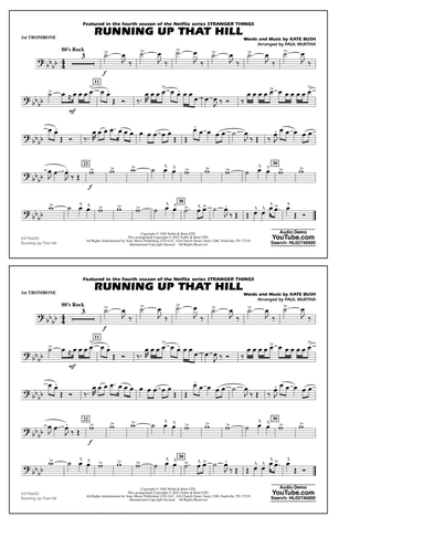 Running Up That Hill (arr. Paul Murtha) - 1st Trombone