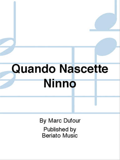 Quando Nascette Ninno