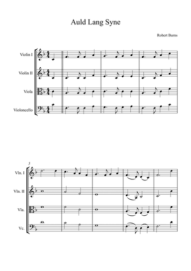 Auld Lang Syne