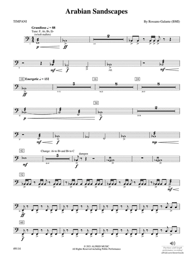 Arabian Sandscapes: Timpani
