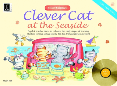 Clever Cat at the Seaside with CD