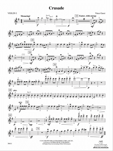 Crusade: 1st Violin