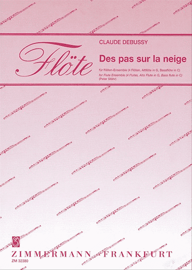 Des pas sur la neige