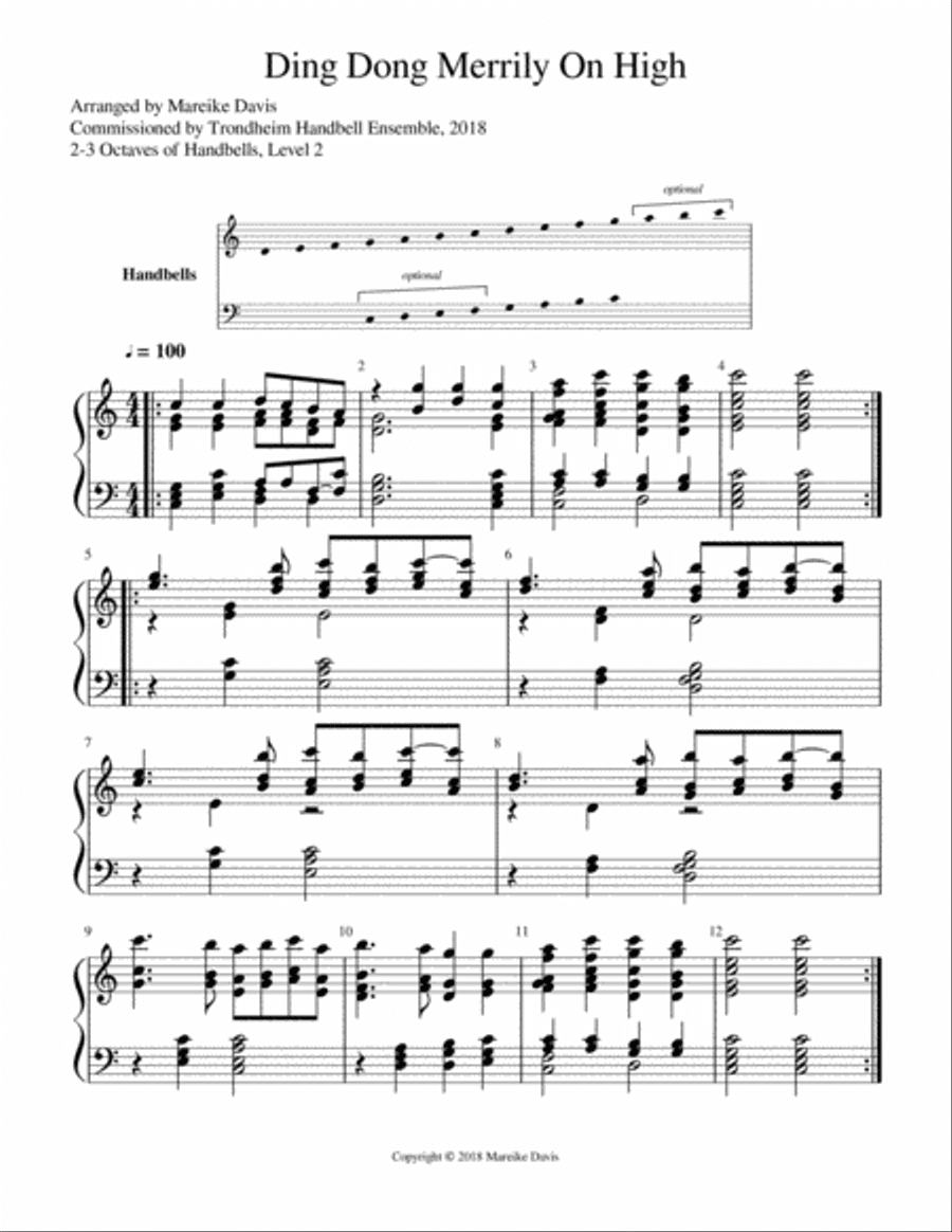 Ding Dong Merrily On High