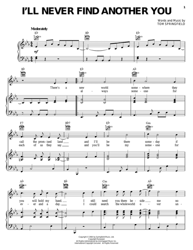 I'll Never Find Another You