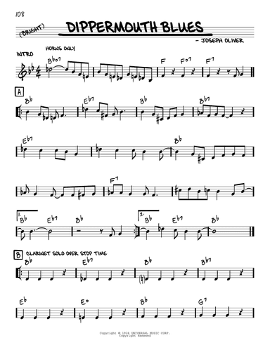 Dippermouth Blues