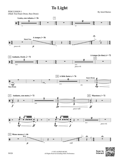 To Light: 1st Percussion