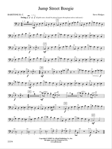 Jump Street Boogie: Baritone B.C.