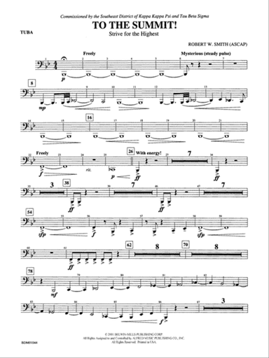 To the Summit! (Strive for the Highest): Tuba