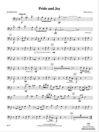 Pride and Joy: Baritone B.C.