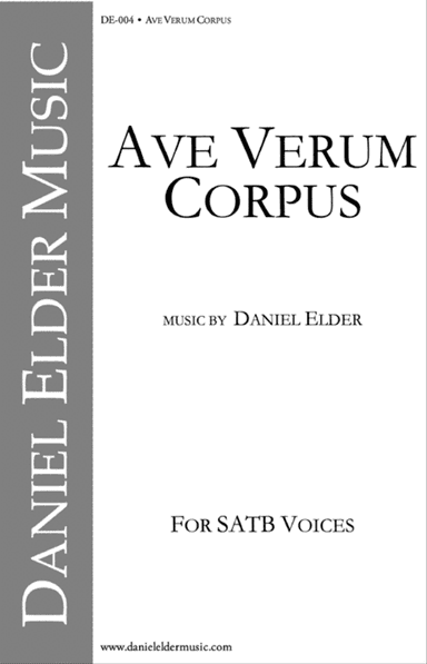 Ave Verum Corpus