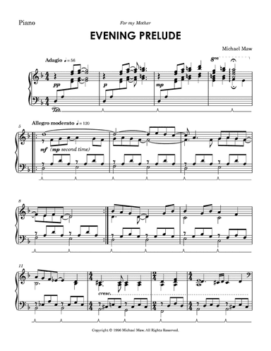 Evening Prelude