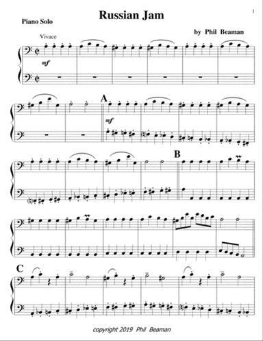 Russian Jam- piano solo