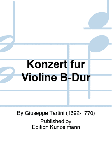Concerto for violin in B-flat major
