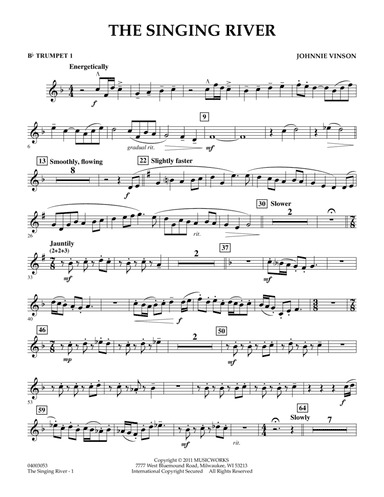 The Singing River - Bb Trumpet 1