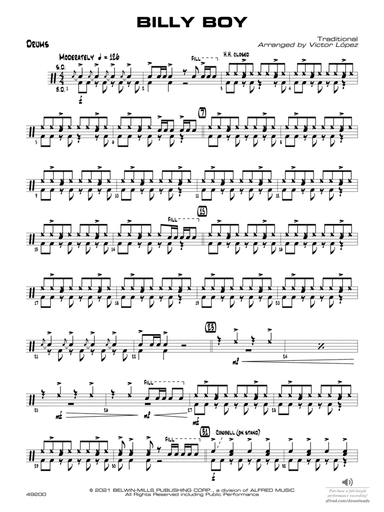 Billy Boy: Drums