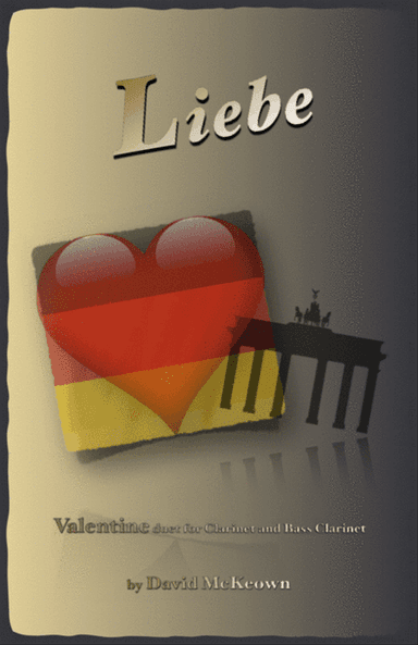 Liebe, (German for Love), Clarinet and Bass Clarinet Duet