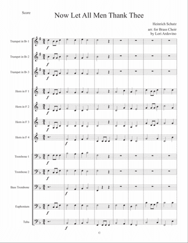 Now Let All Men Thank Thee