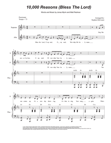 10,000 Reasons (bless The Lord)