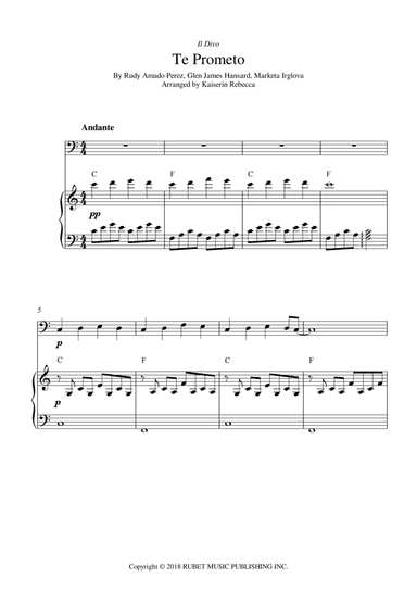 Te Prometo (falling Slowly)