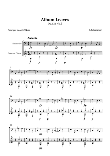 Album Leaves Op.124 No.2