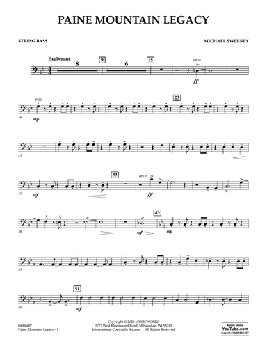 Paine Mountain Legacy - String Bass