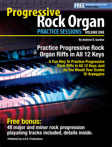 Progressive Rock Organ Practice Session V.1 In All 12 Keys