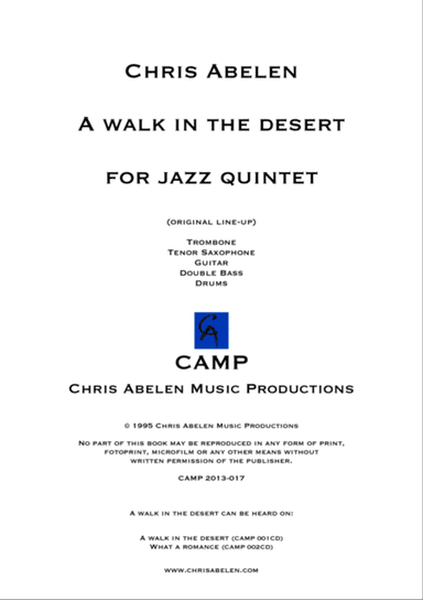 A walk in the desert