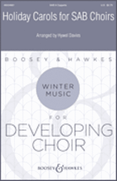 Holiday Carols for SAB Choirs