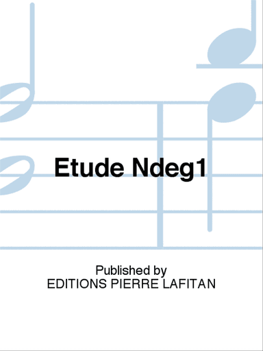 Etude N°1