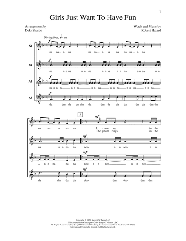 Girls Just Want to Have Fun (arr. Deke Sharon)