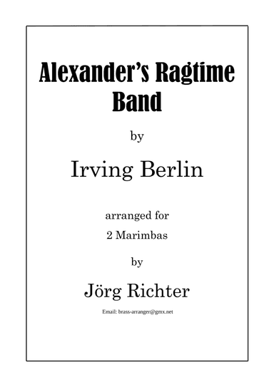Alexander's Ragtime Band