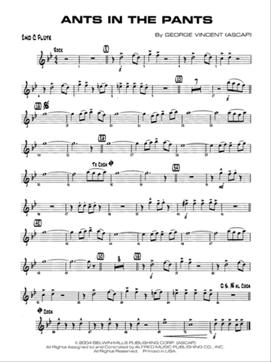 Ants in the Pants: 2nd Flute