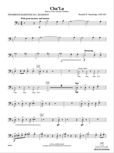 Cha'La: 1st Trombone