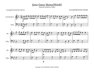 Jana Gana Mana(Hindi)