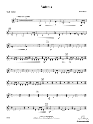 Volatus: 4th F Horn