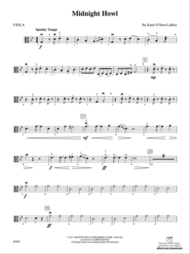 Midnight Howl: Viola