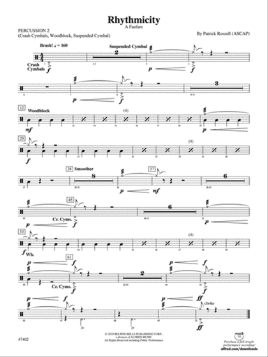 Rhythmicity: 2nd Percussion