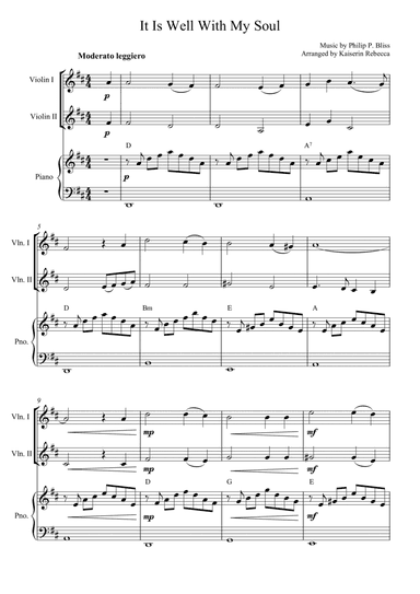 It Is Well With My Soul