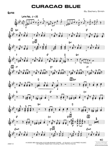 Curacao Blue: Guitar