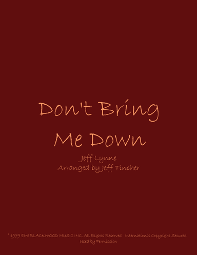 Don't Bring Me Down