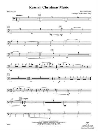 Russian Christmas Music: Bassoon