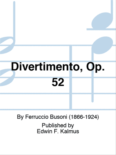 Divertimento, Op. 52