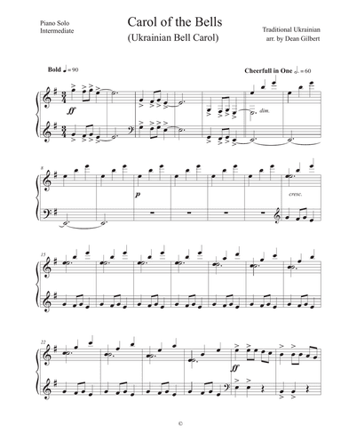 Carol of the Bells