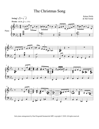 The Christmas Song (chestnuts Roasting On An Open Fire)