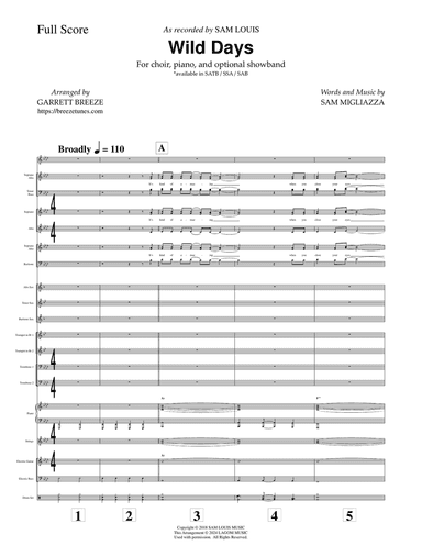 Wild Days (Orchestration)