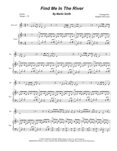 Find Me In The River